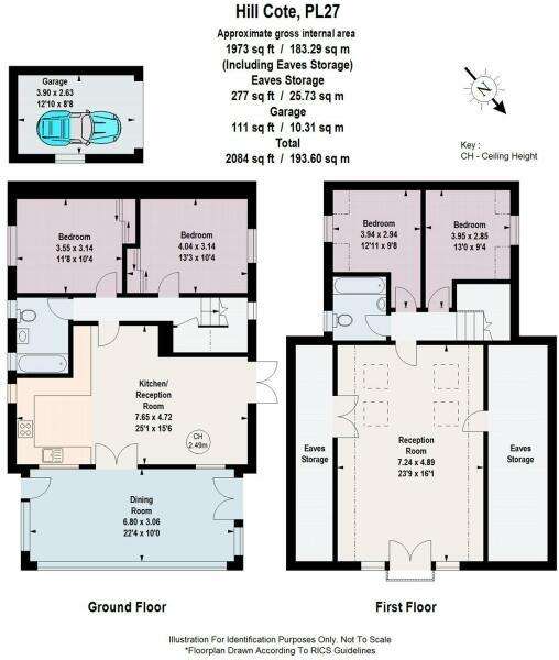 4 bedroom house for sale - floorplan