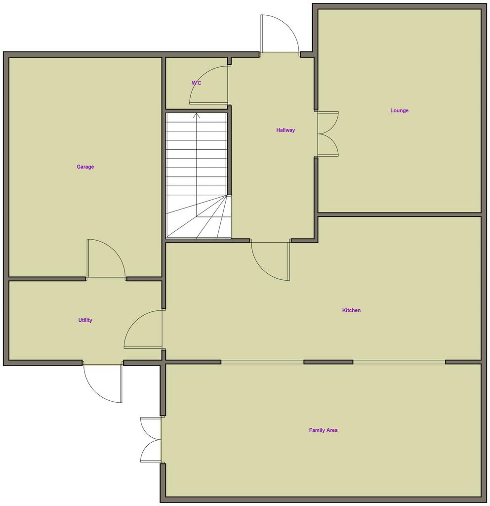 4 bedroom detached house for sale - floorplan