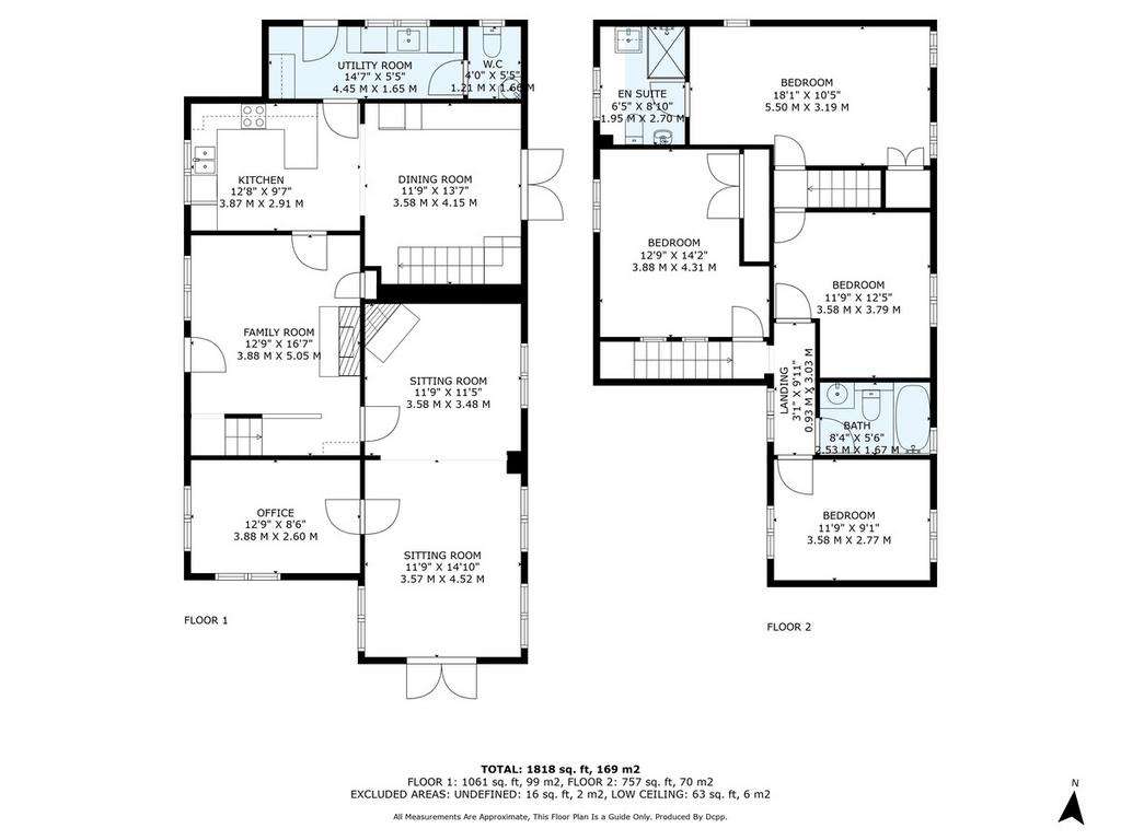 4 bedroom detached house for sale - floorplan