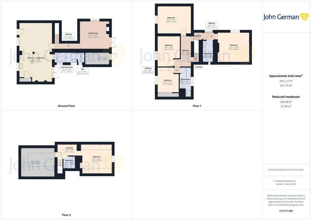 5 bedroom house for sale - floorplan