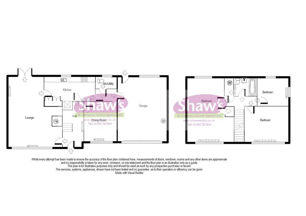 3 bedroom detached house for sale - floorplan