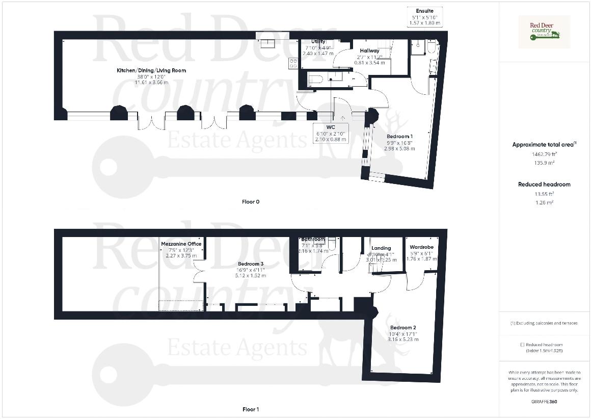 3 bedroom property for sale - floorplan