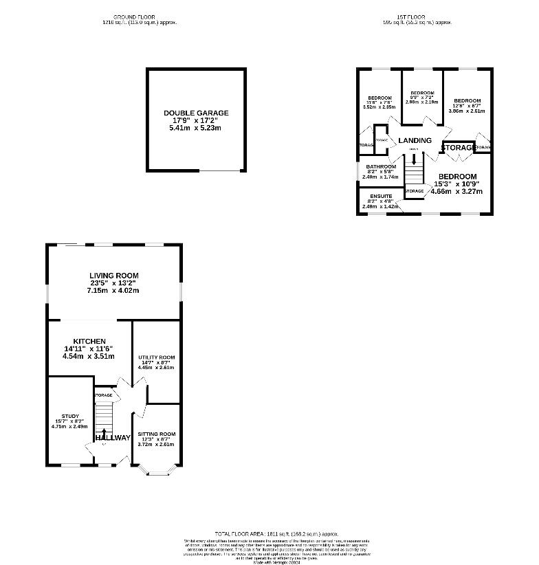 4 bedroom property for sale - floorplan