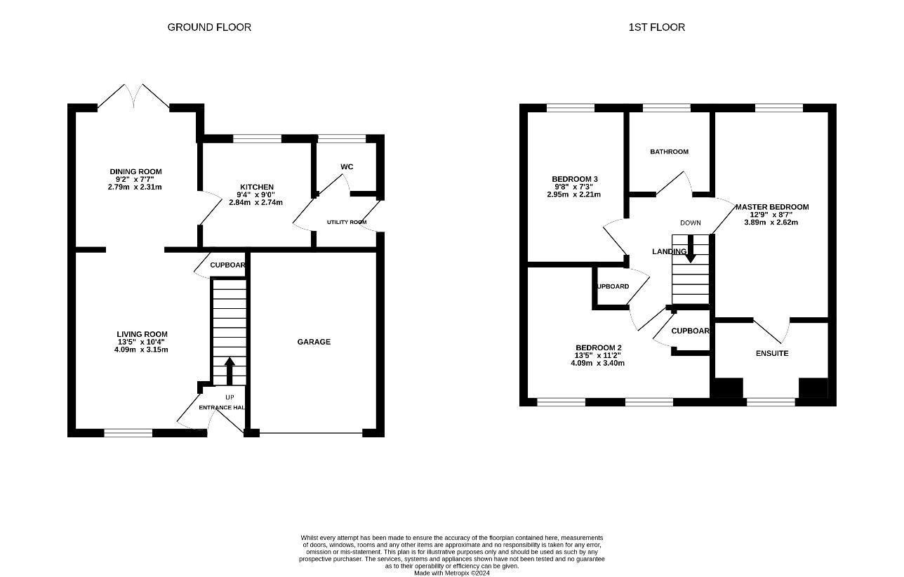 3 bedroom property for sale - floorplan