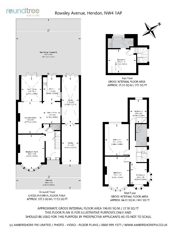 5 bedroom property for sale - floorplan