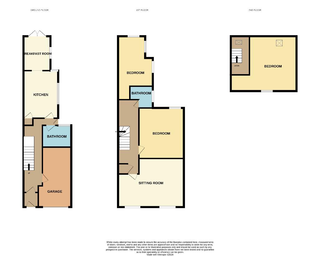 3 bedroom property for sale - floorplan