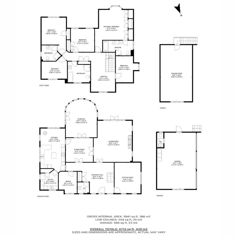 5 bedroom detached house for sale - floorplan