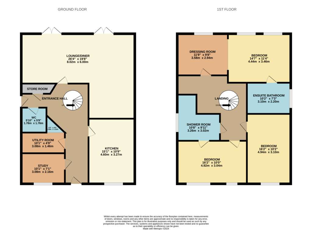 3 bedroom detached house for sale - floorplan