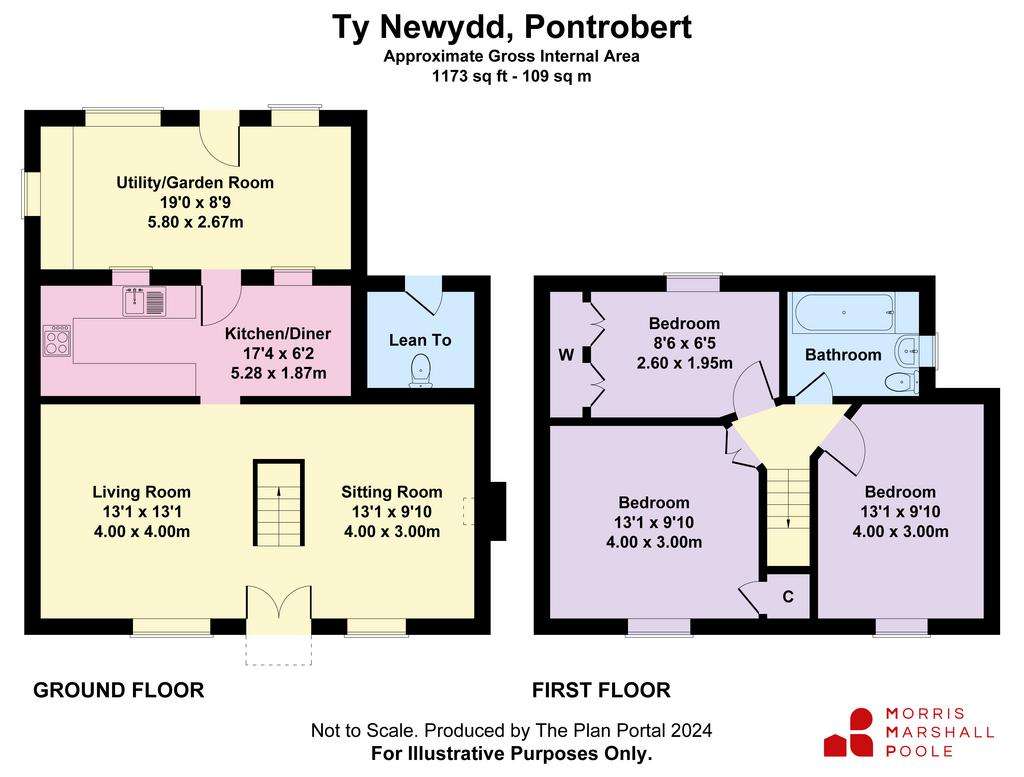 3 bedroom detached house for sale - floorplan