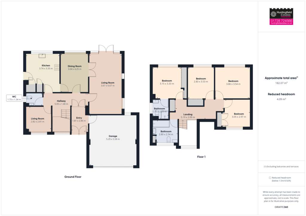 4 bedroom detached house for sale - floorplan