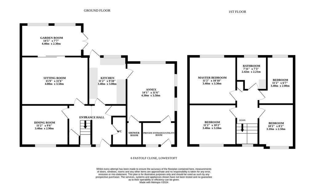 5 bedroom detached house for sale - floorplan