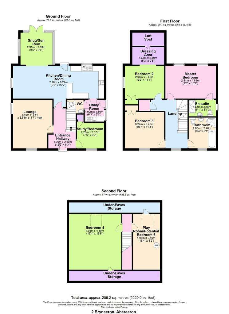 4 bedroom house for sale - floorplan