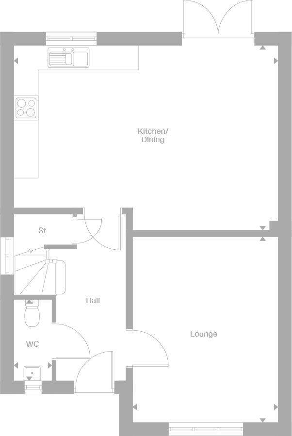 4 bedroom detached house for sale - floorplan