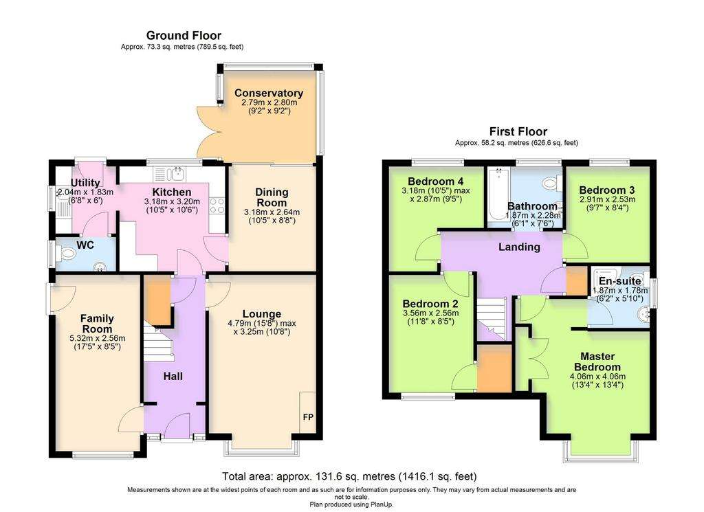 4 bedroom detached house for sale - floorplan