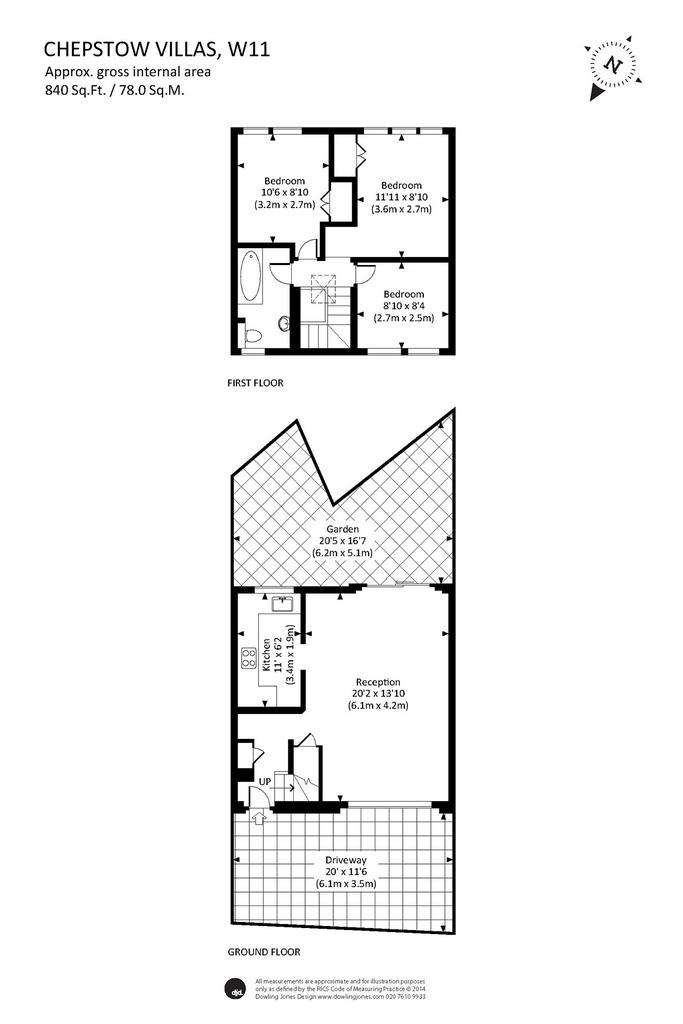 3 bedroom detached house to rent - floorplan