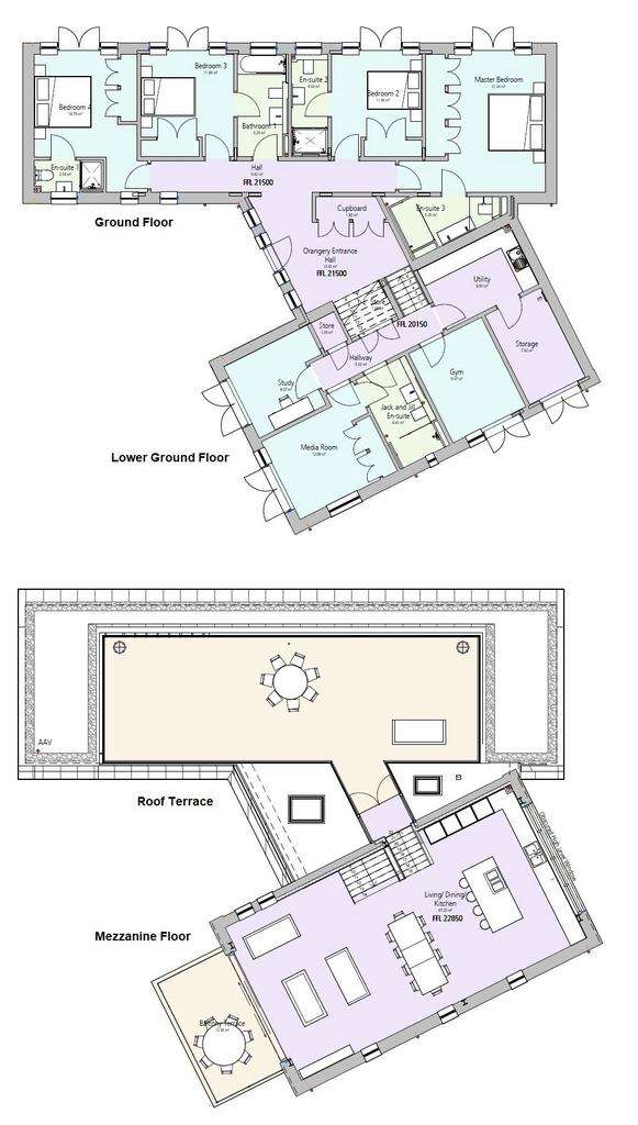 5 bedroom detached house for sale - floorplan