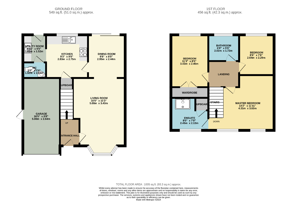 3 bedroom property for sale - floorplan