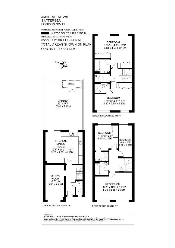 4 bedroom property for sale - floorplan