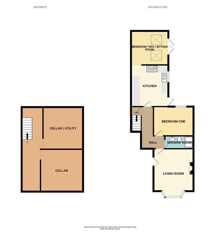 2 bedroom flat for sale - floorplan