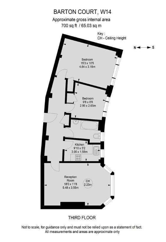 2 bedroom flat for sale - floorplan