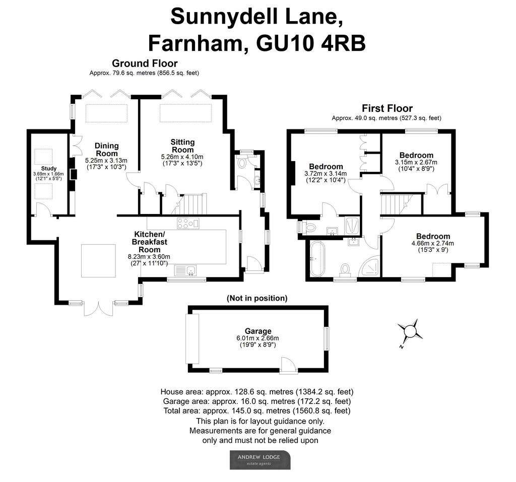 3 bedroom detached house for sale - floorplan