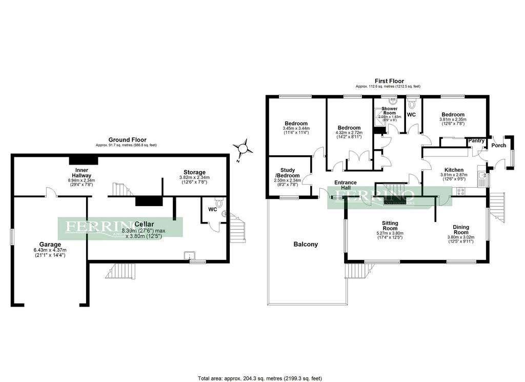 4 bedroom detached house for sale - floorplan