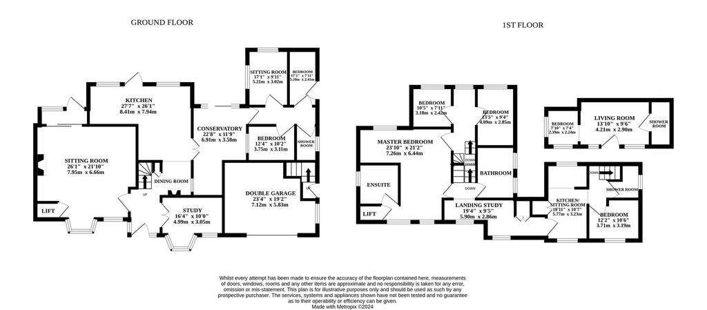 7 bedroom detached house for sale - floorplan