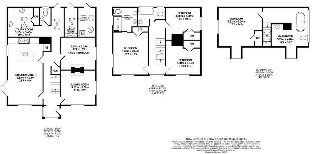 4 bedroom house for sale - floorplan