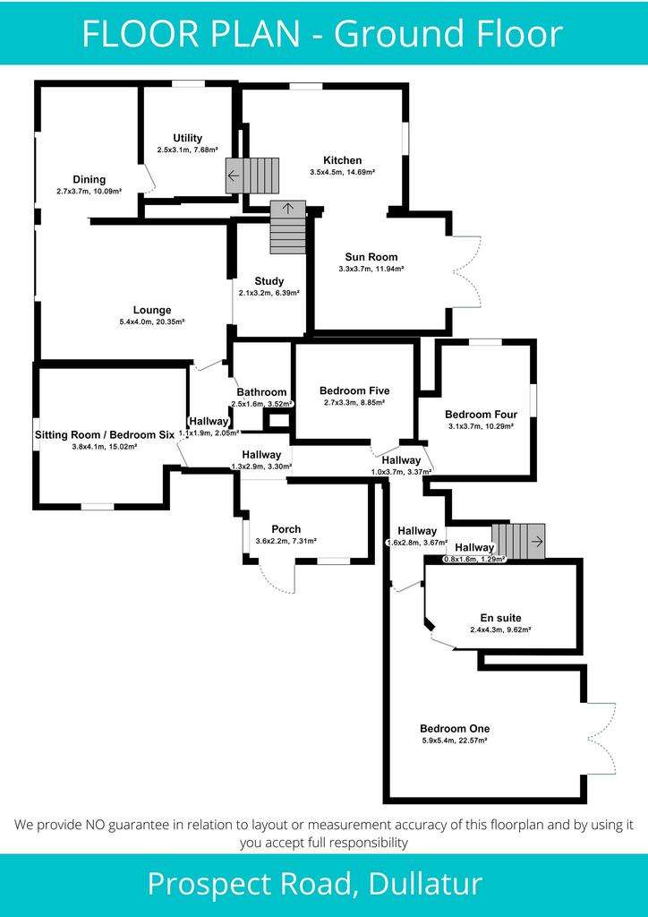 5 bedroom detached house for sale - floorplan