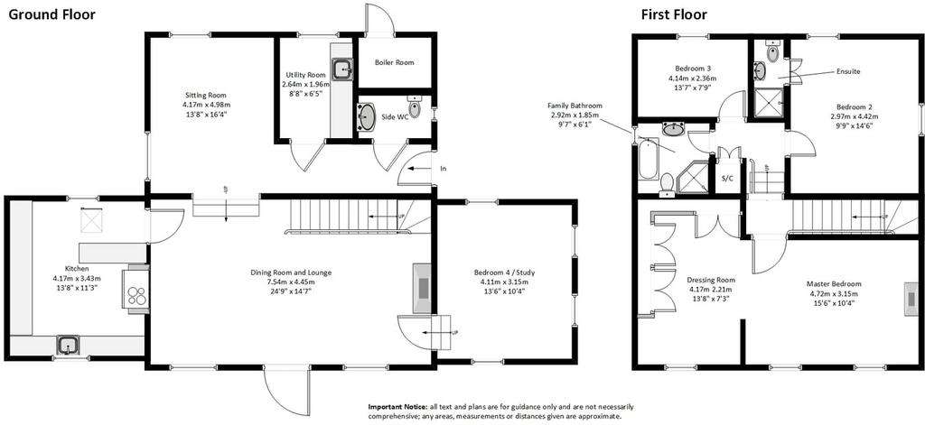 4 bedroom detached house for sale - floorplan