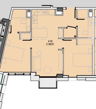 2 bedroom flat for sale - floorplan