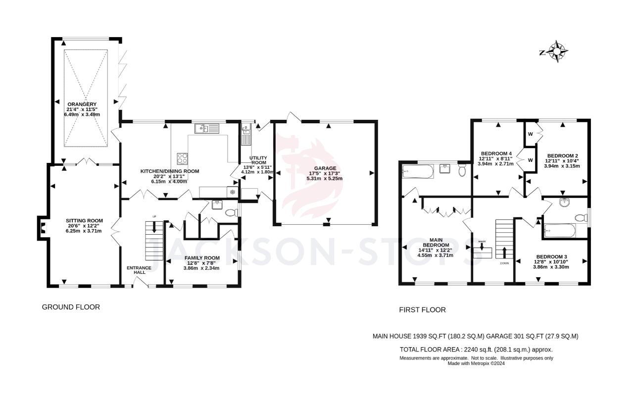 4 bedroom property for sale - floorplan