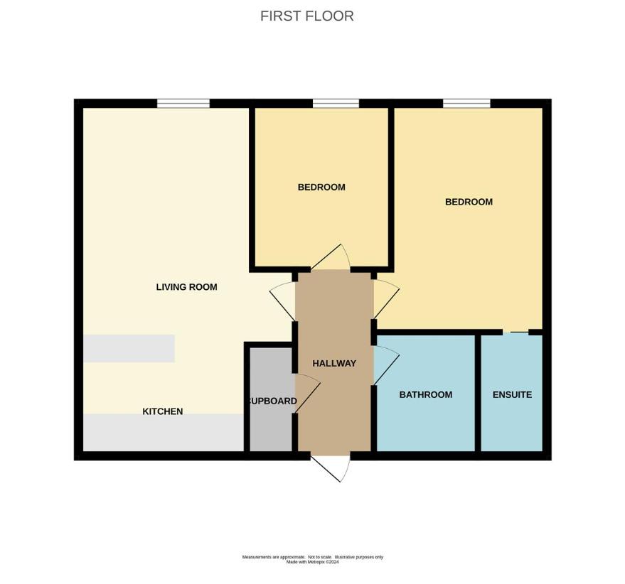 2 bedroom flat for sale - floorplan