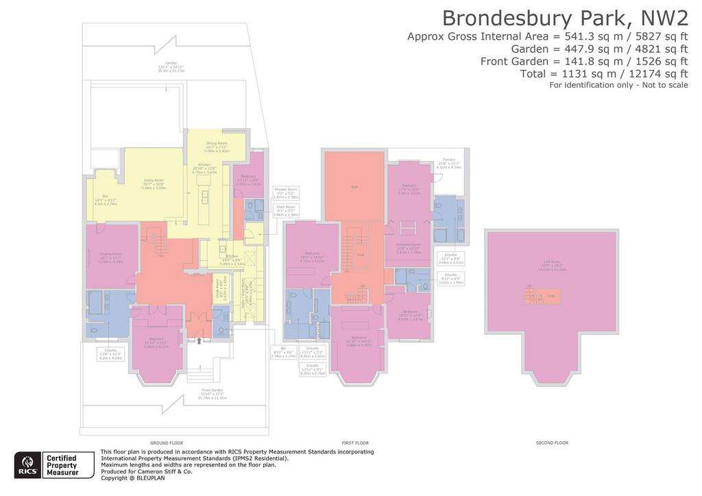 5 bedroom detached house to rent - floorplan