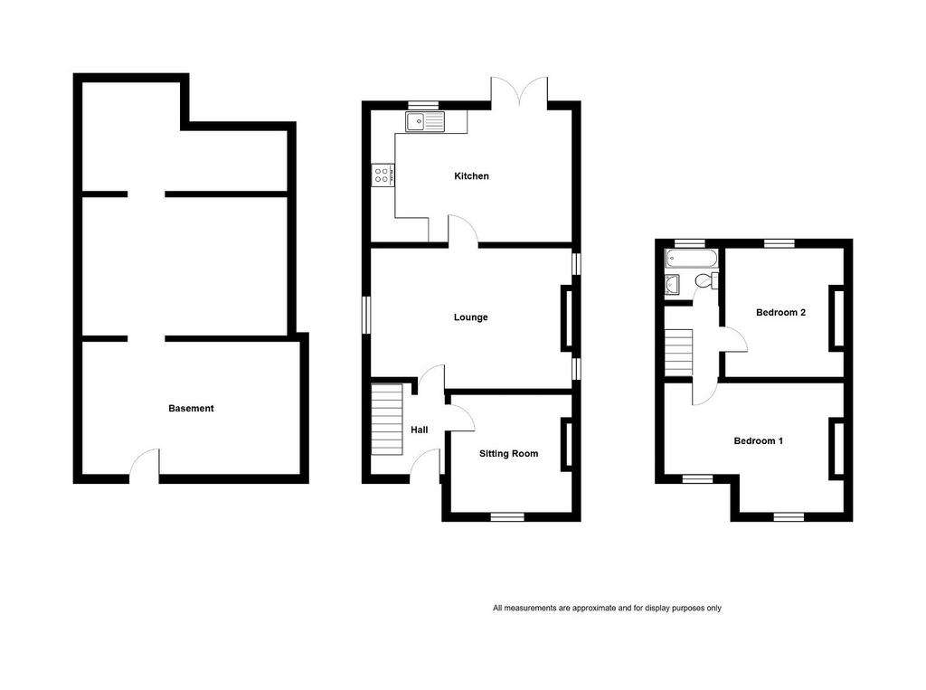 2 bedroom detached house for sale - floorplan