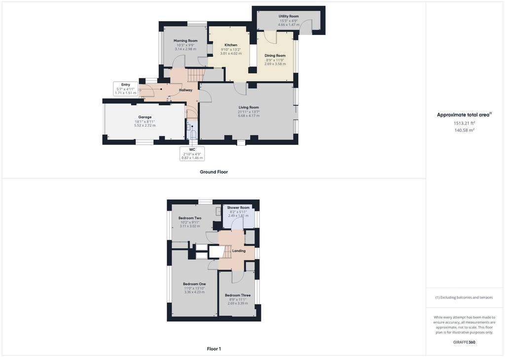 3 bedroom detached house for sale - floorplan