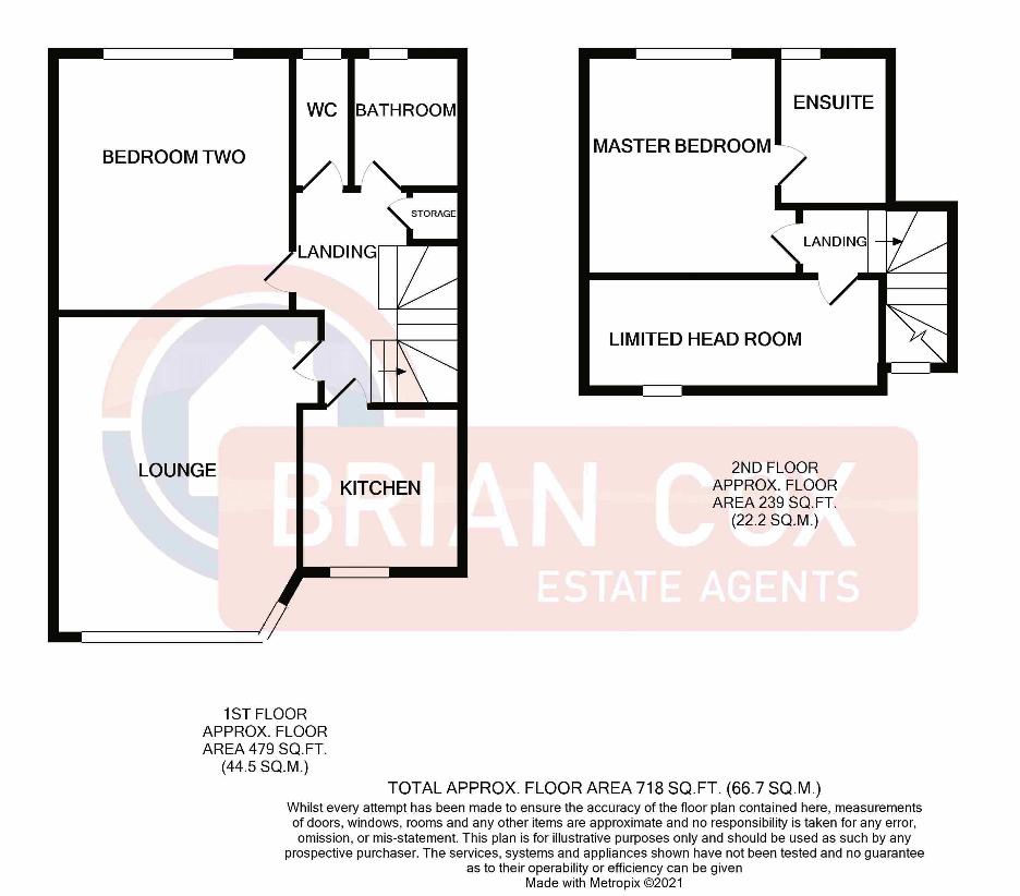 3 bedroom maisonette for sale - floorplan