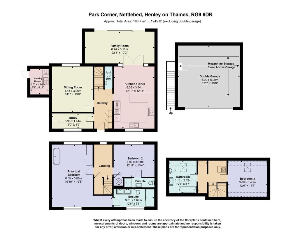 3 bedroom detached house for sale - floorplan