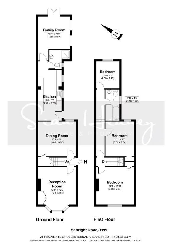 3 bedroom detached house for sale - floorplan