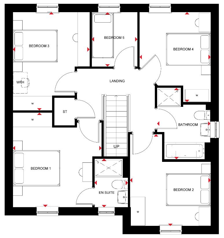 5 bedroom detached house for sale - floorplan