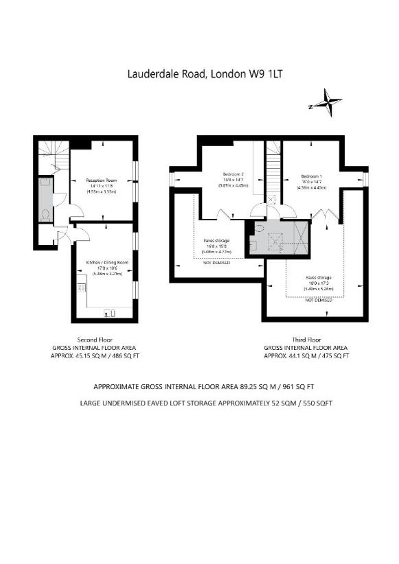 2 bedroom flat for sale - floorplan