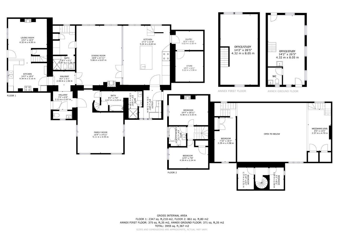 5 bedroom detached house for sale - floorplan