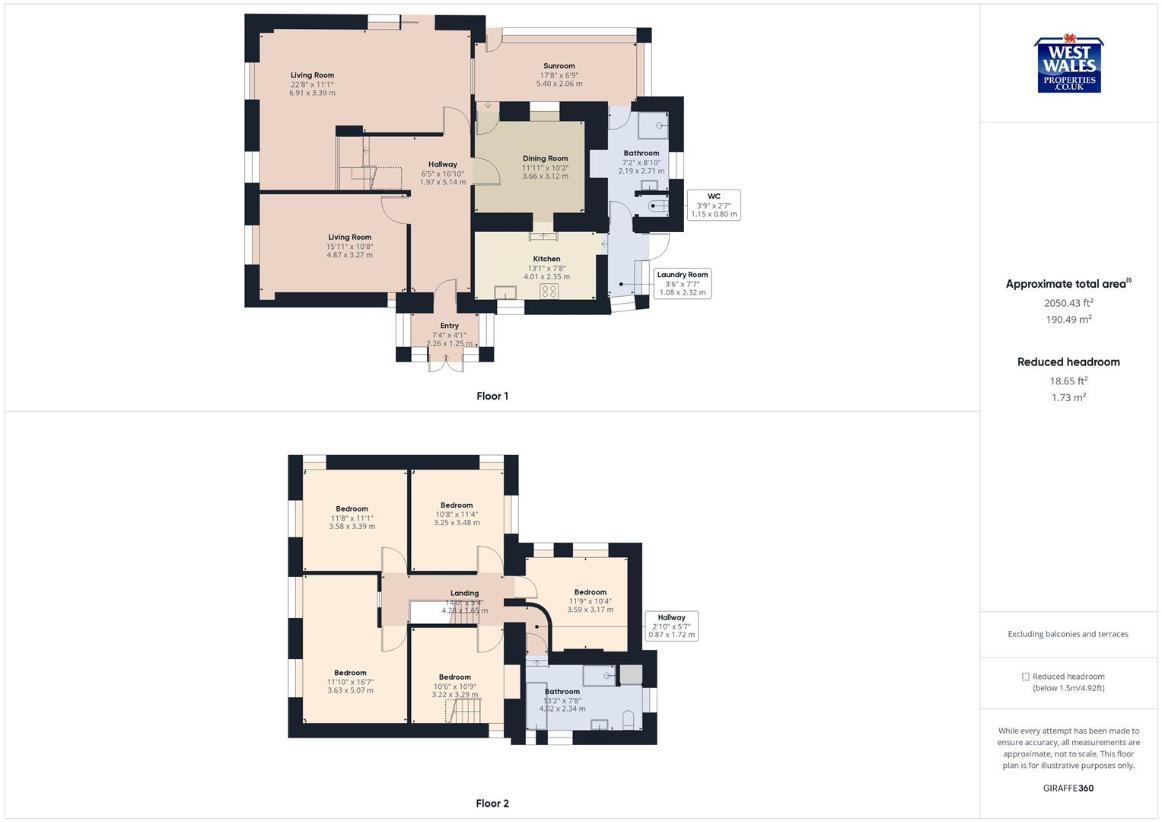 5 bedroom detached house for sale - floorplan