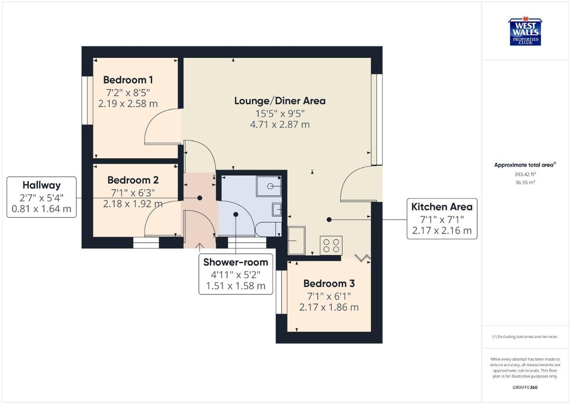 3 bedroom detached house for sale - floorplan