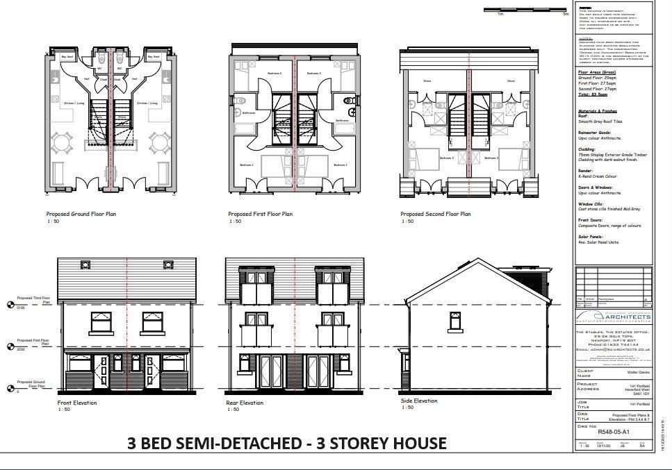 3 bedroom semi-detached house for sale - floorplan