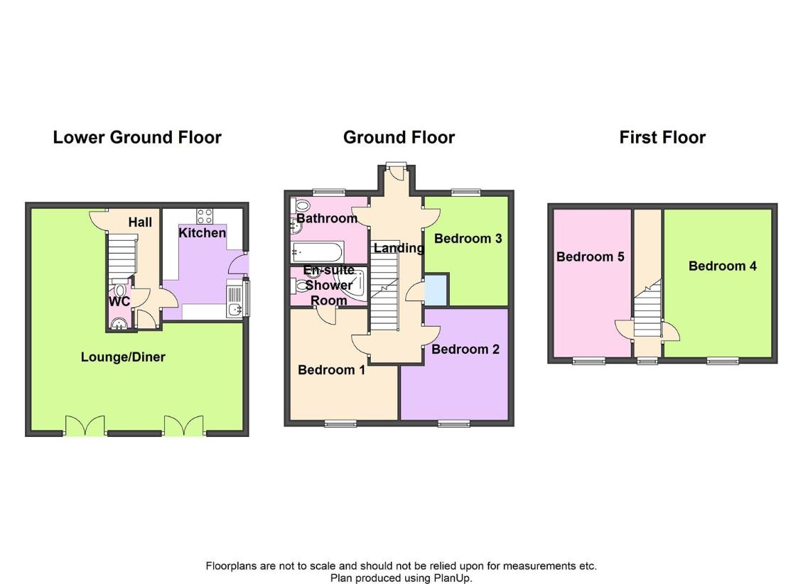 5 bedroom detached house for sale - floorplan