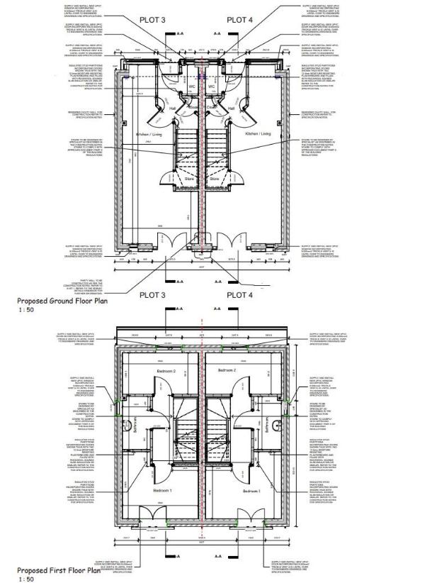 3 bedroom semi-detached house for sale - floorplan