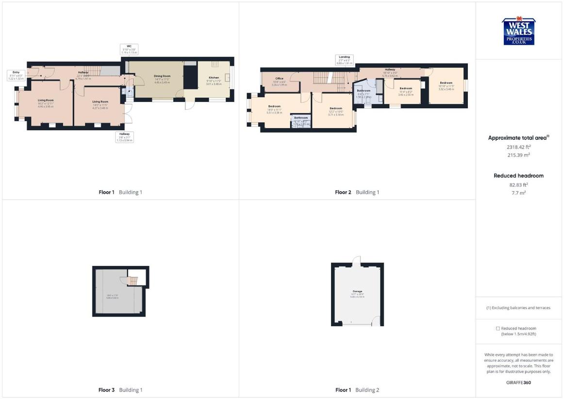 5 bedroom terraced house for sale - floorplan