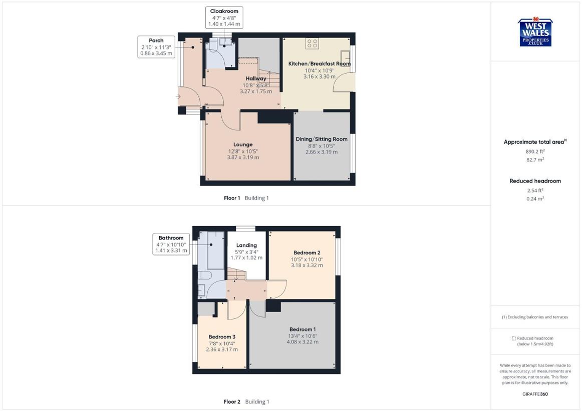 3 bedroom detached house for sale - floorplan