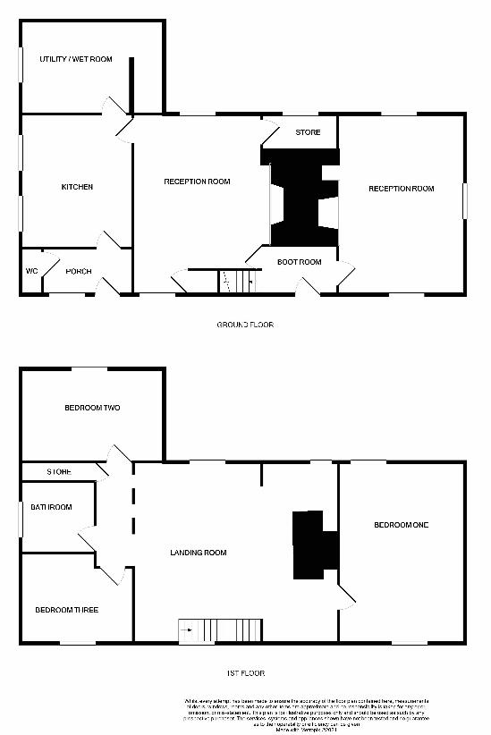 3 bedroom property for sale - floorplan